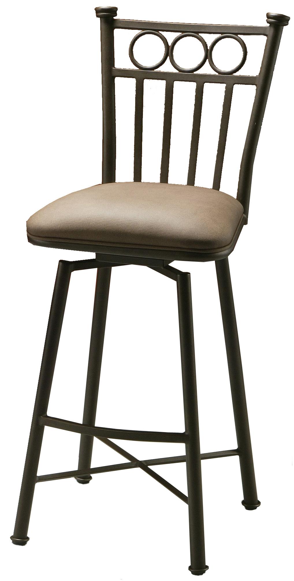 Pastel Minson Barstool Collection Bar Stool with Upholstered Seat and